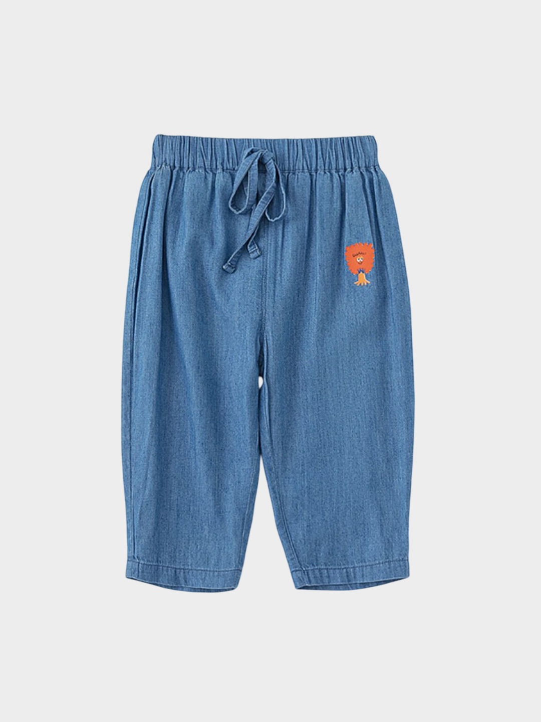 

LULU & SKY Unisex Kids Relaxed Fit High-Rise Jeans, Navy blue