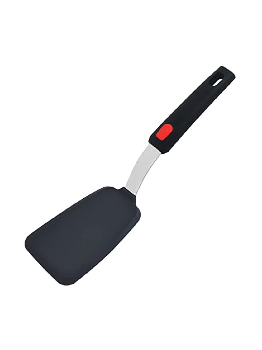 

Baskety Black Flexible Silicone Spatula With Stainless Steel Handel