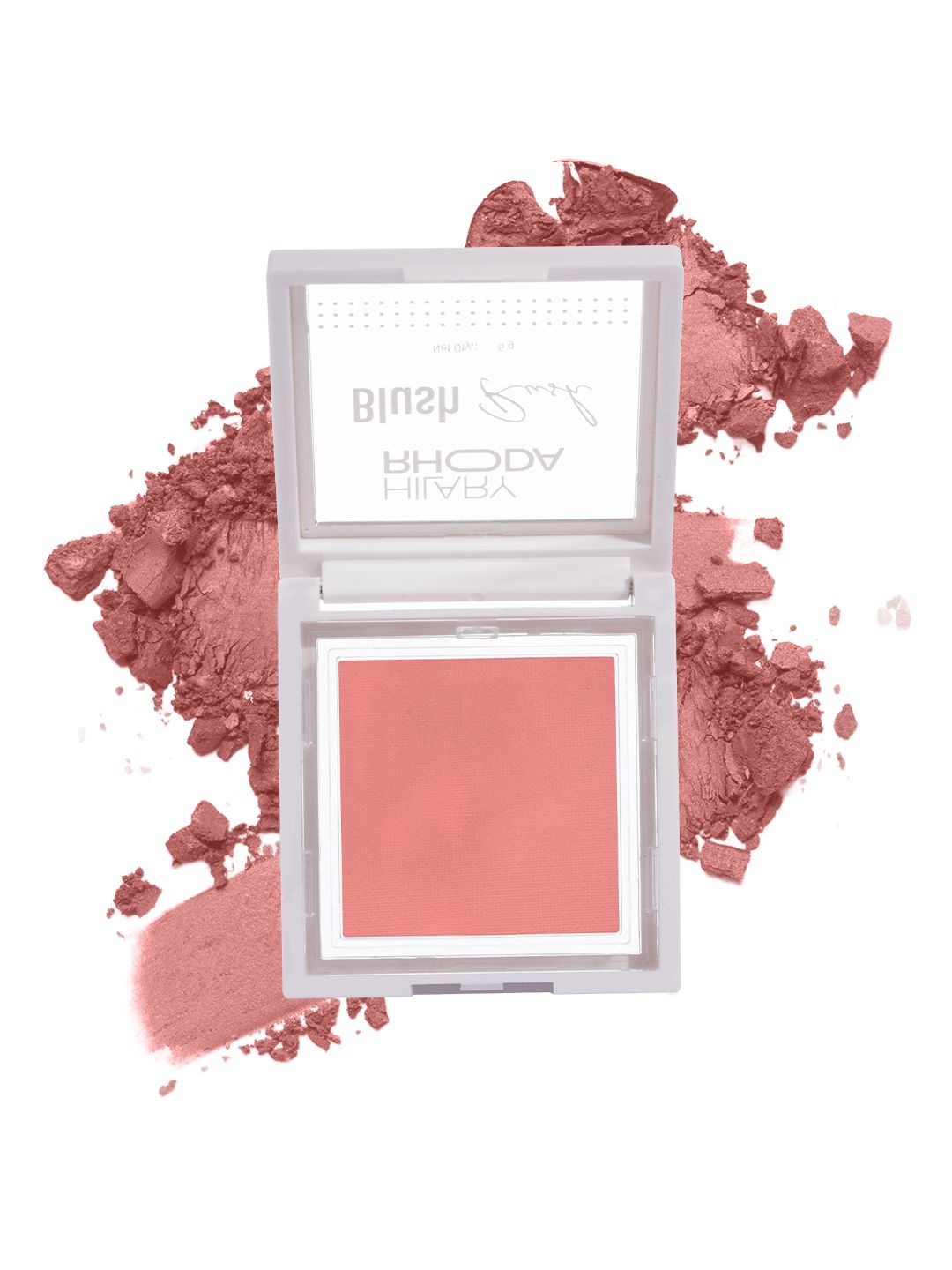 

Hilary Rhoda Silky Smooth Texture Matte Finish Blush Rush - 6g - Peach Lilly 01