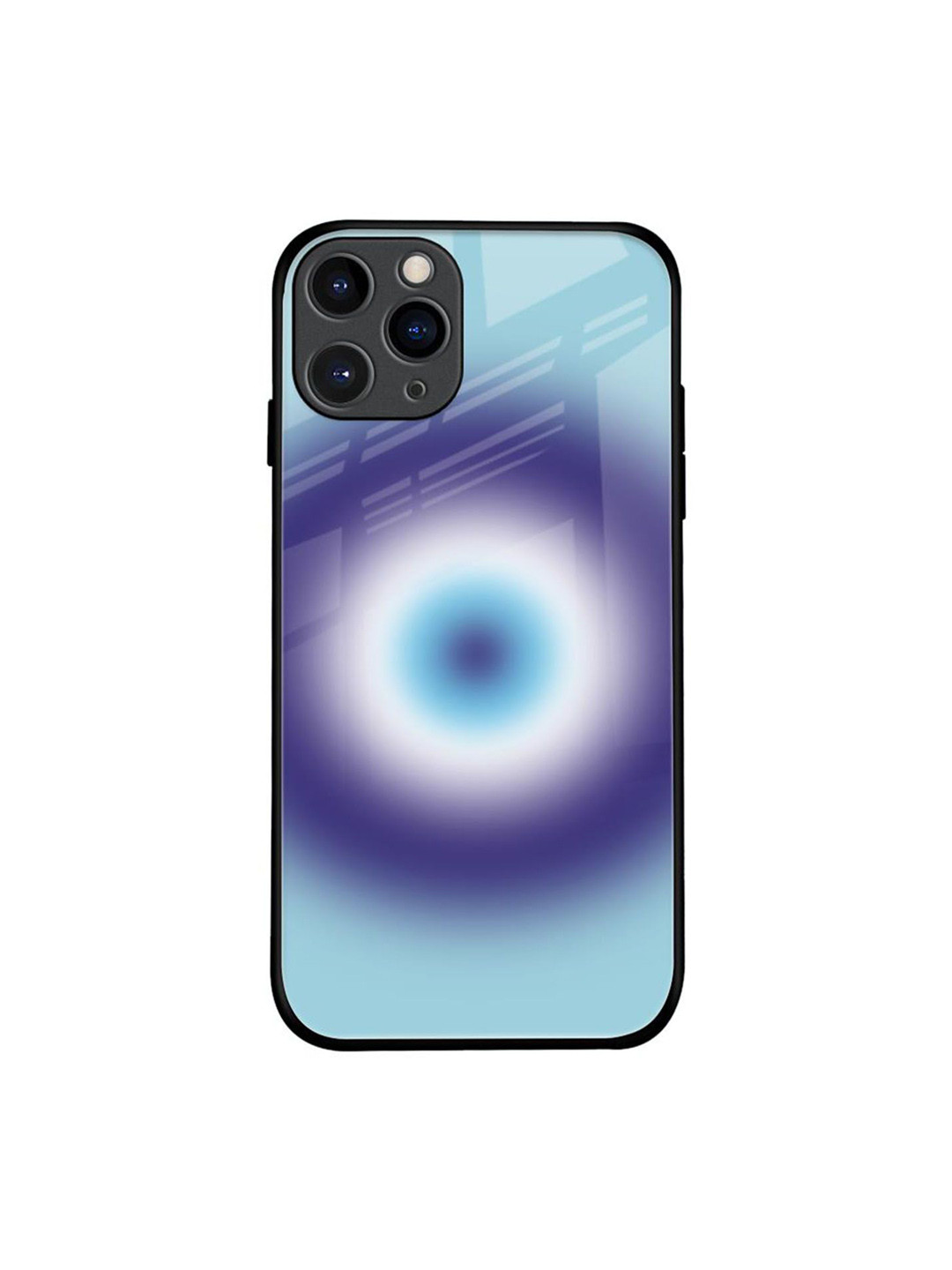 

QRIOH Quirky Printed iPhone 11 Pro Back Case Mobile Accessories, Blue