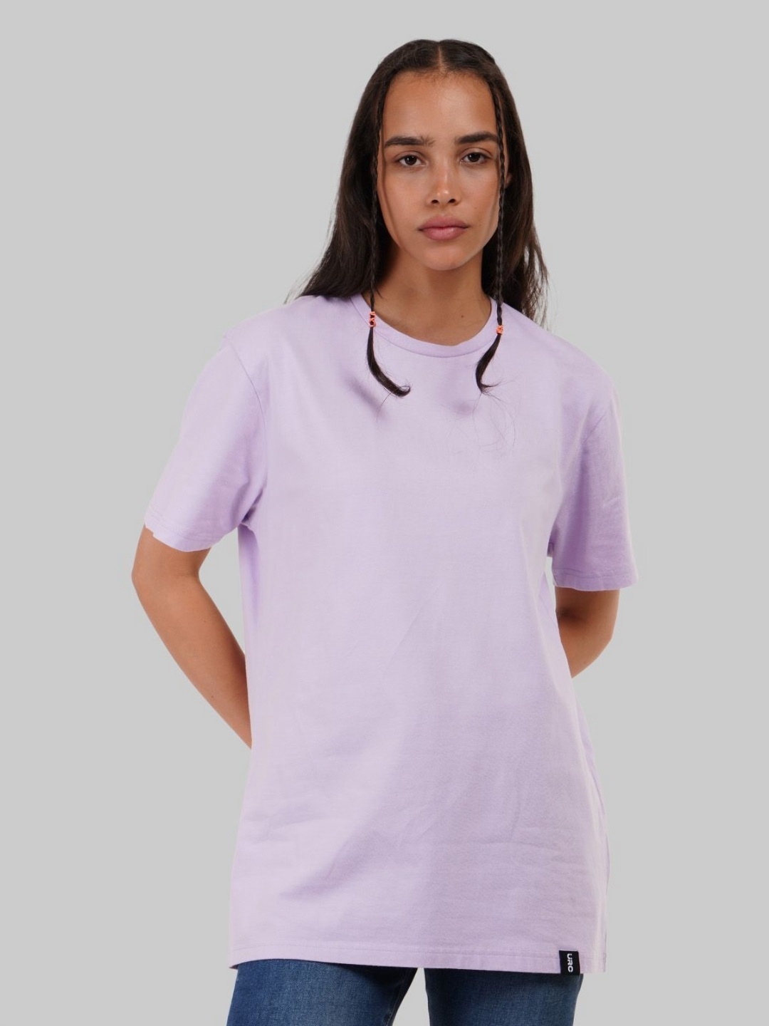 

Underrated Club Women Round Neck Bio Finish T-Shirt, Lavender