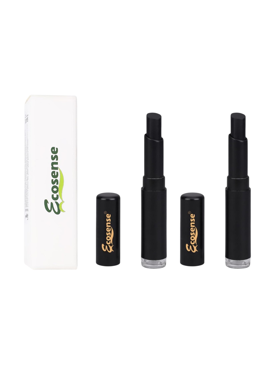 

ECOSENSE Set Of 2 Temporary Roots & Side Locks Touch-up Soft Stick Cream 3 g Each Black