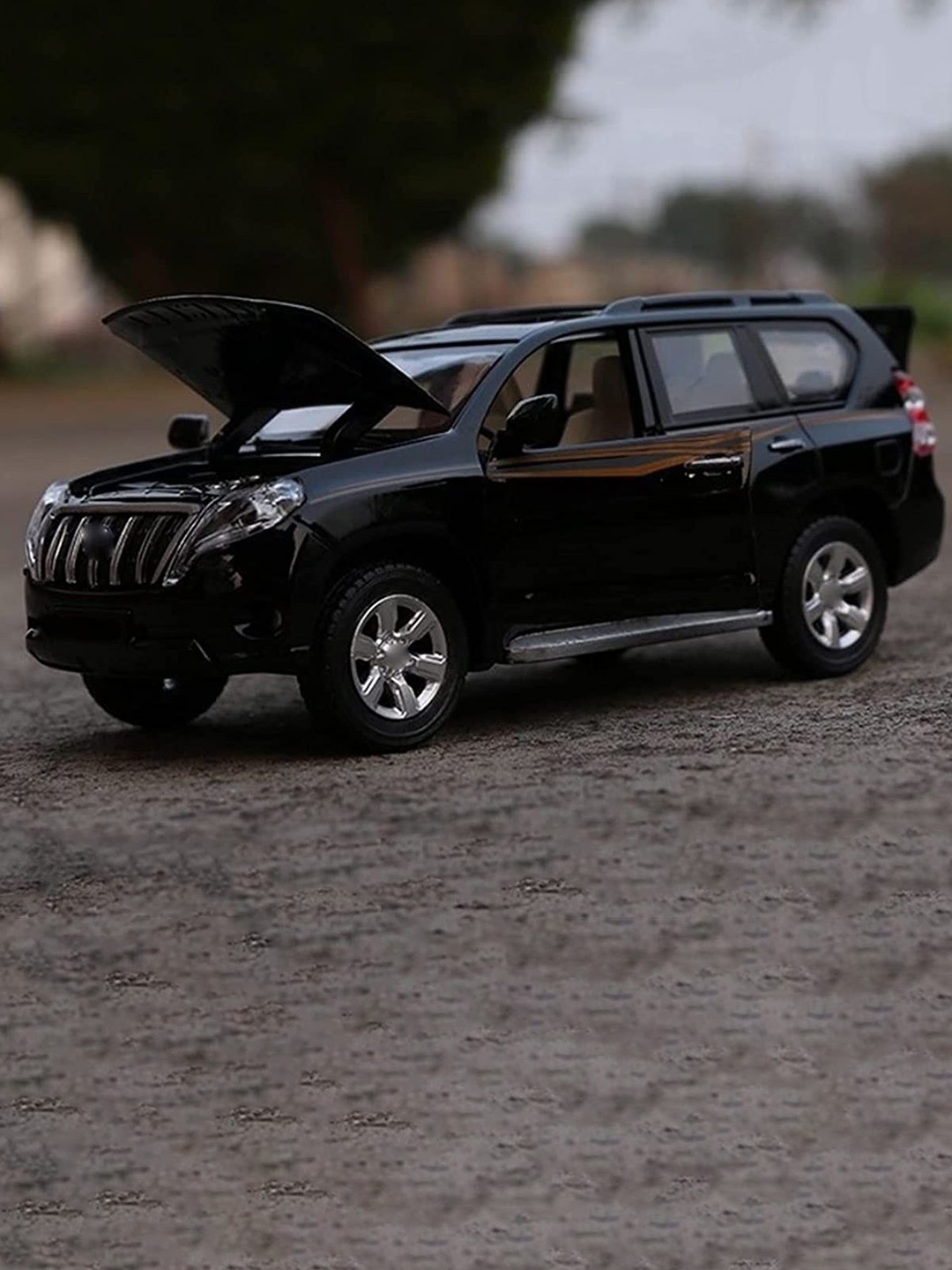 

COELON Kids 1:32 Land Cruiser Car Vehicle, Black