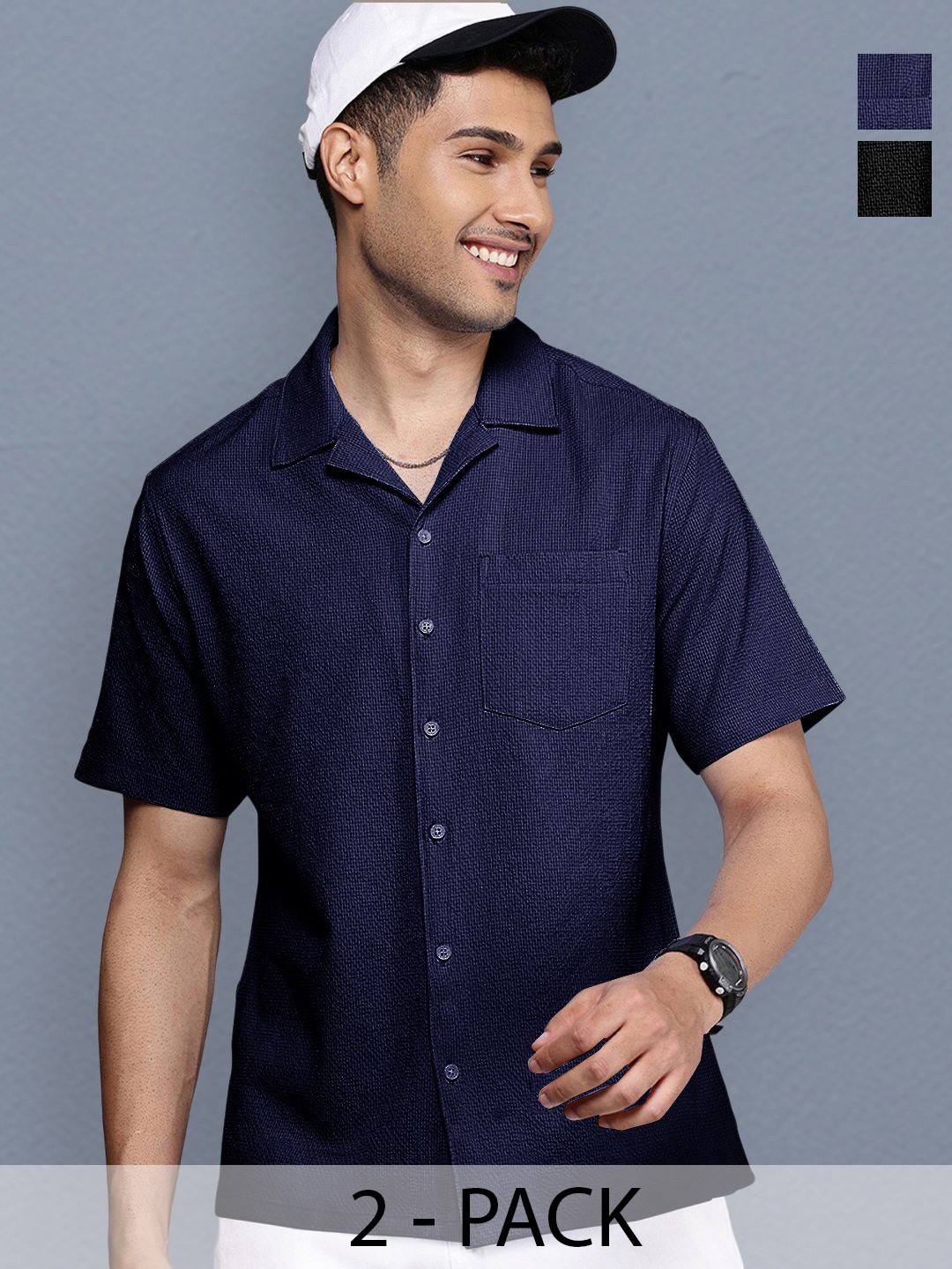

Moda Rapido Men Standard Opaque Casual Shirt, Multi