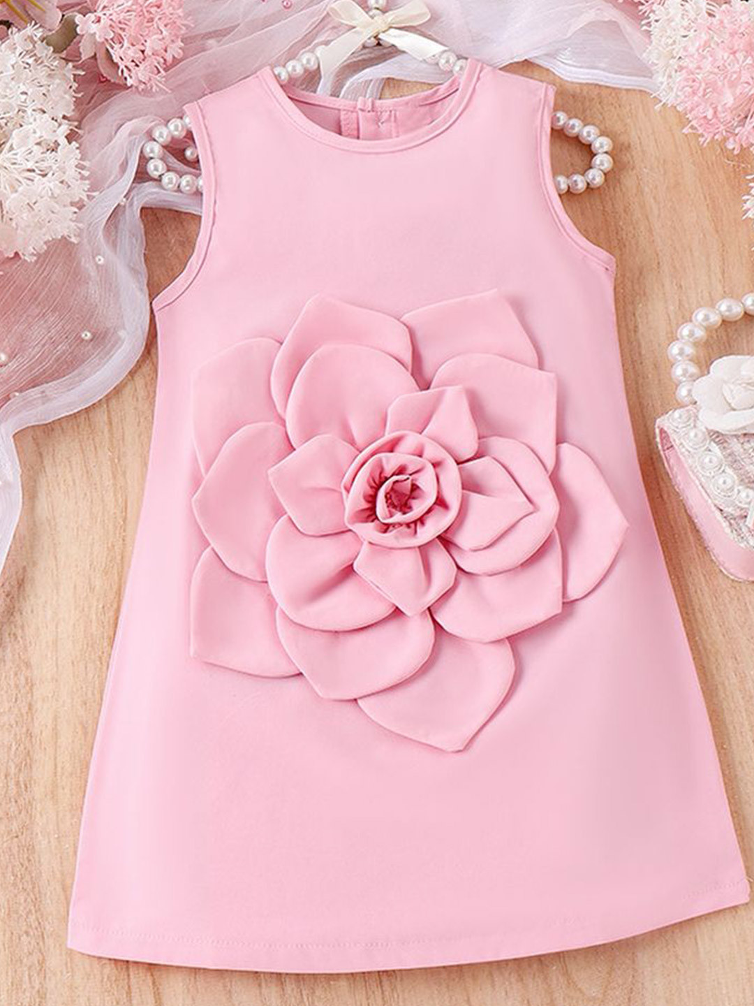 

LULU & SKY A-Line Dress, Pink