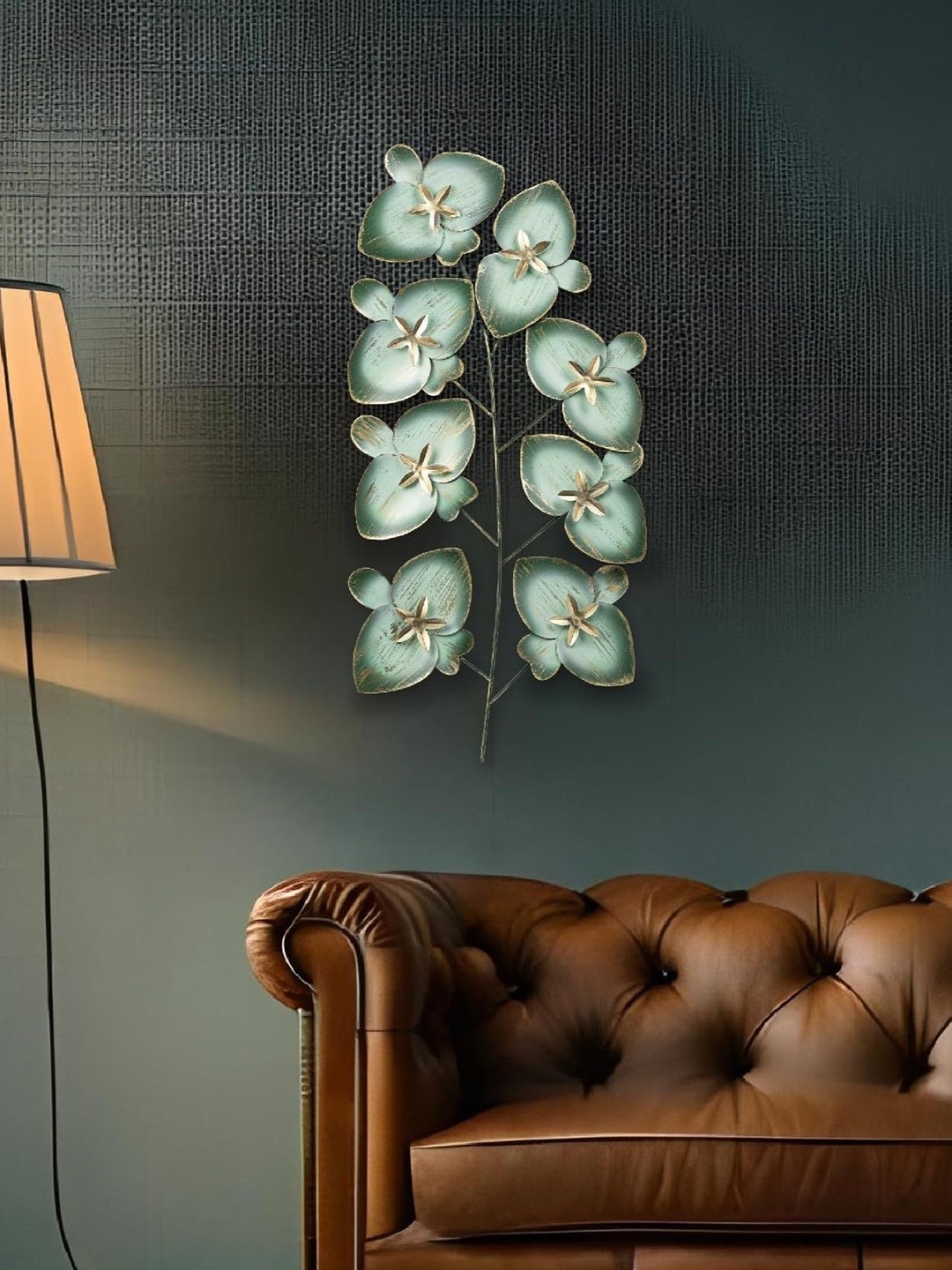 

Cocovey Homes Green Floral Wall Decor