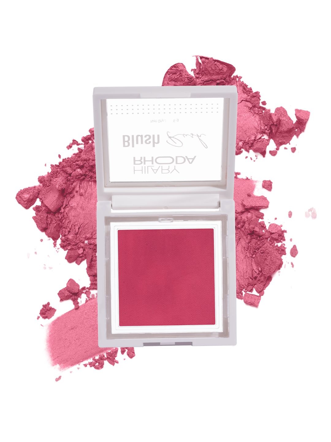 

Hilary Rhoda Silky Smooth Texture Blush Rush - Poppy Flower 06 - 6g, Pink