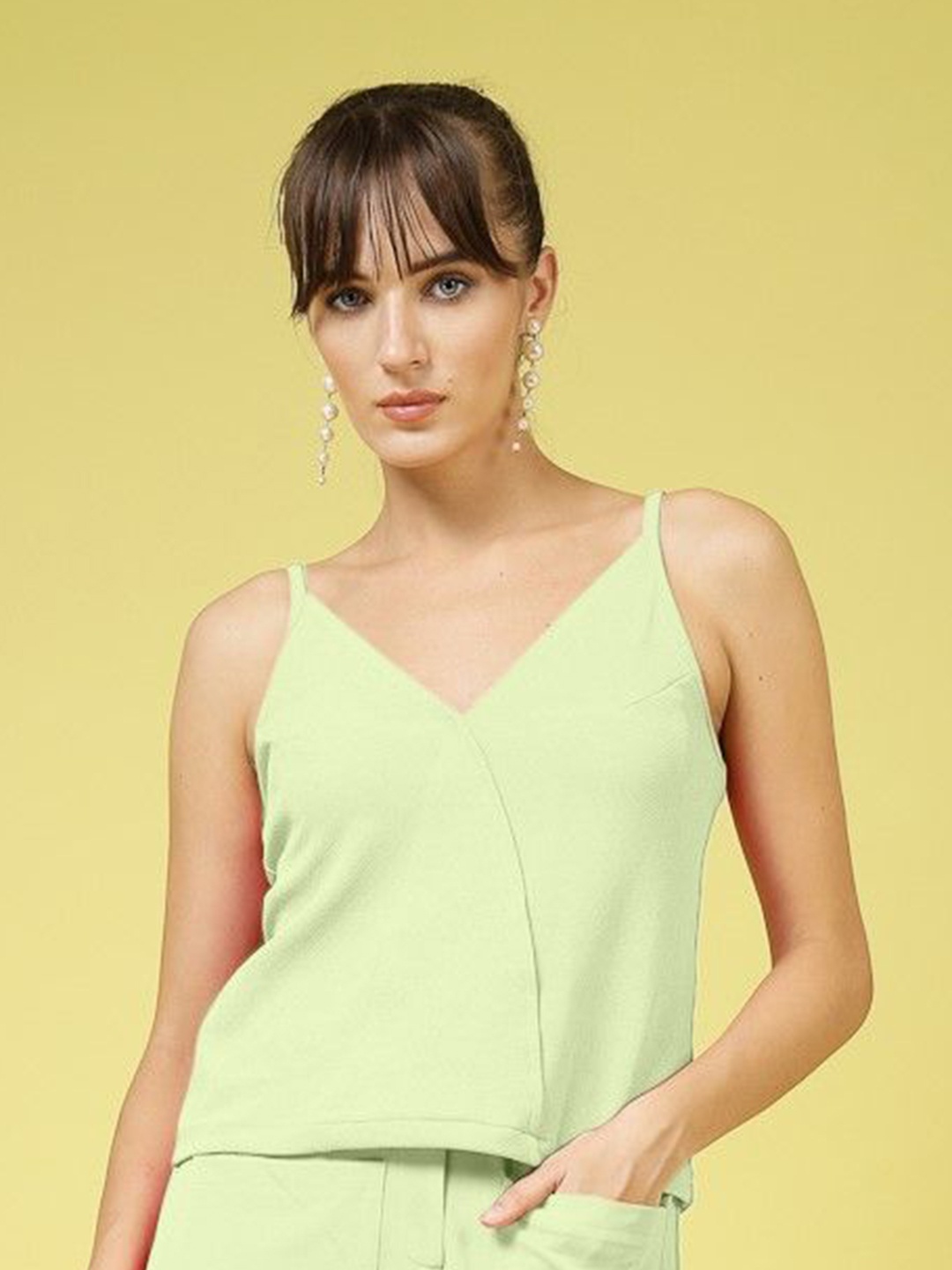 

DressBerry Crop Top, Green