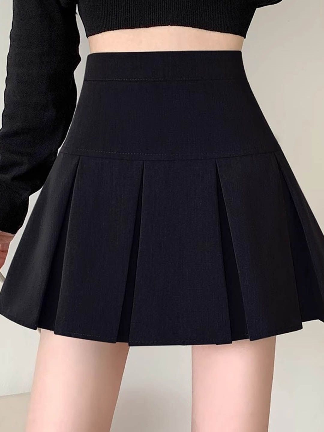 

StyleCast A-Line Mini Skirt, Black