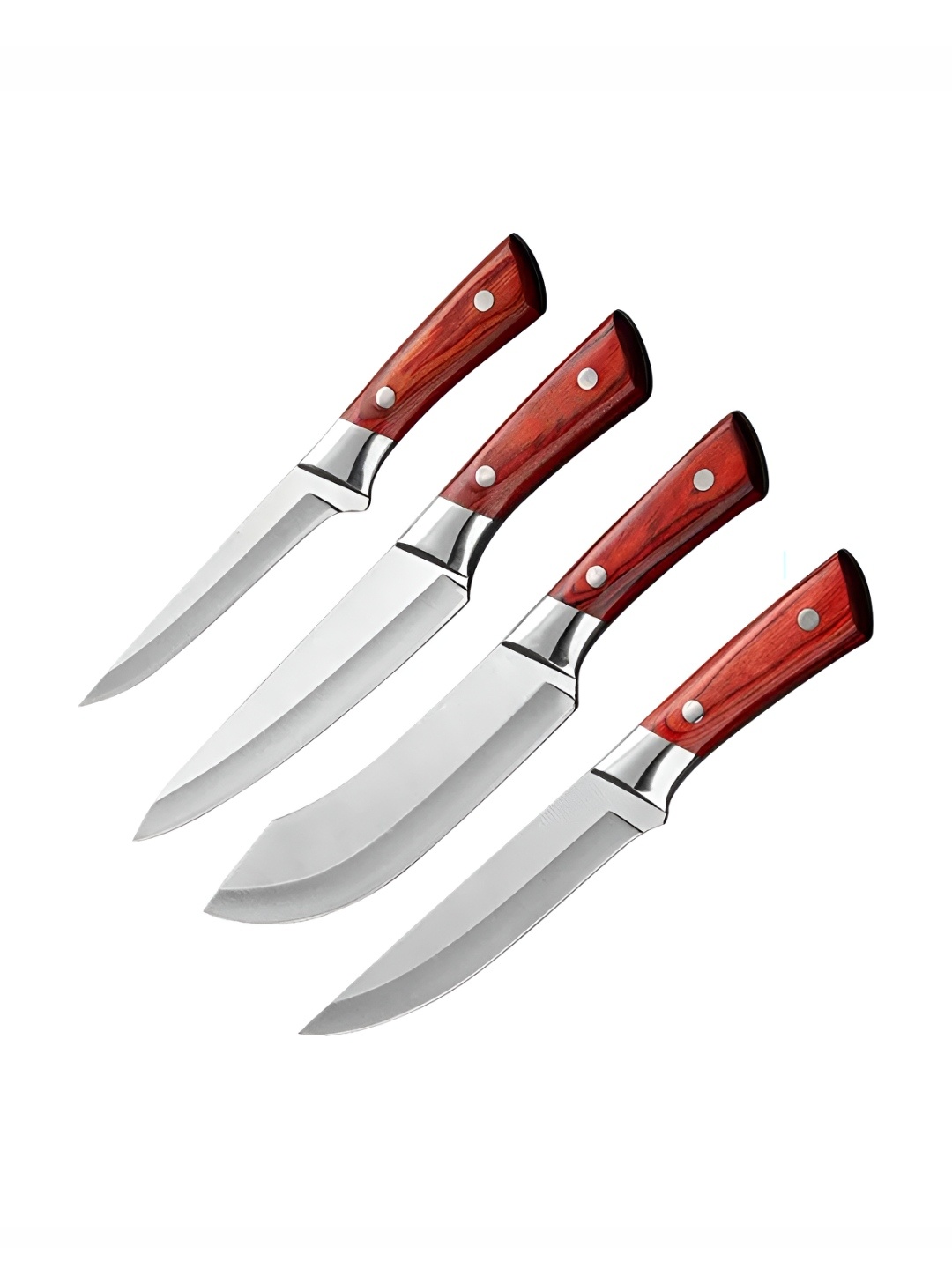 

MACHADO Red 2025 Stainless Steel Serbian Damascus Knife Set