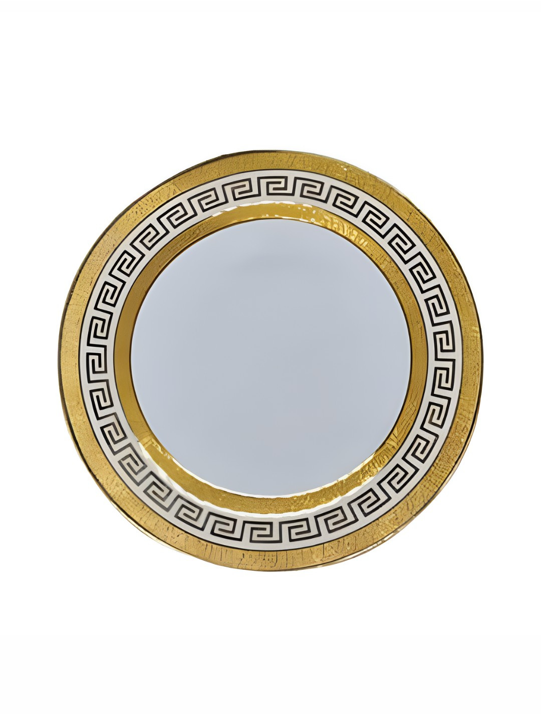 

Shreedah Gold-Toned 2025 1 Pieces Ceramic Dishwasher Safe Plates