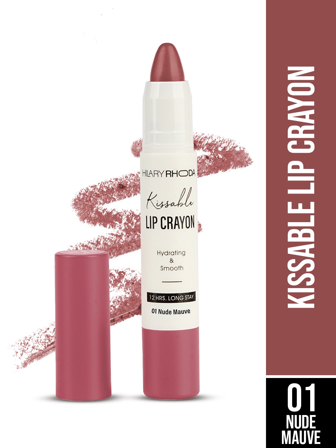 

Hilary Rhoda Kissable Lip Crayon-3.5g- Nude Mauve