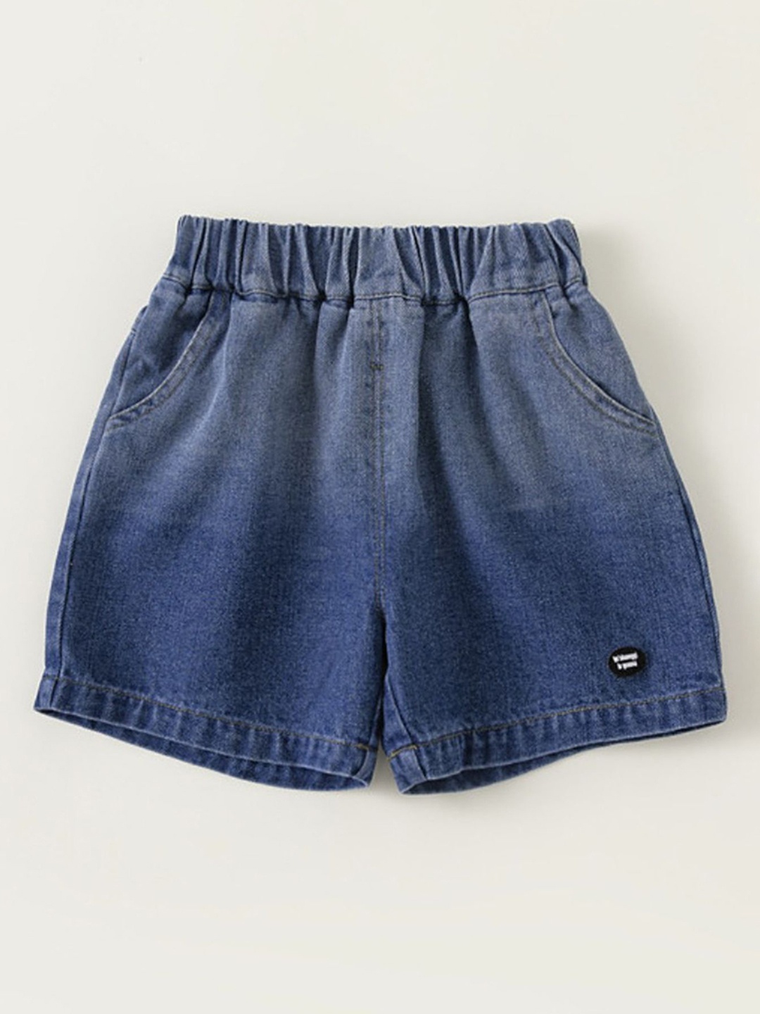 

LULU & SKY Boys High-Rise Shorts, Blue