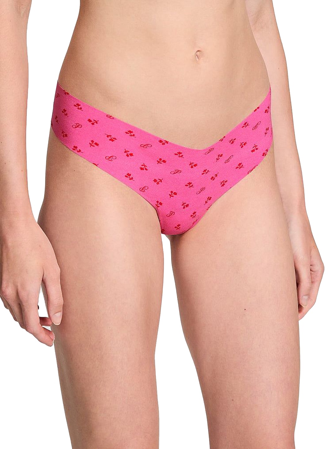 

Victoria's Secret PINK Self Design Low Rise Thong Briefs 112467206H84
