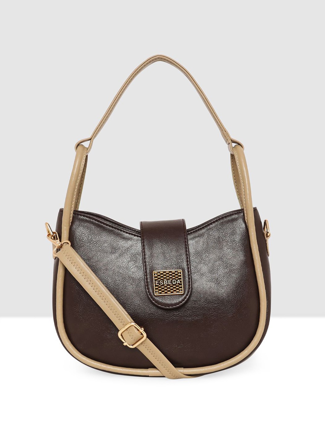 

ESBEDA PU Swagger Sling Bag, Brown