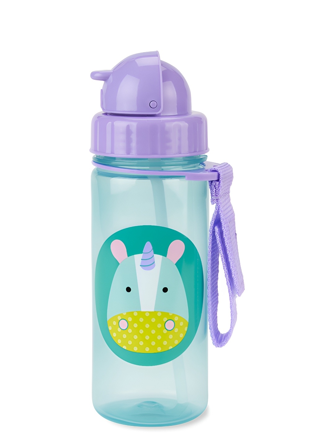 

SKIP HOP Kids Blue & Purple Cartoon Characters Printed Sipper Water Bottle