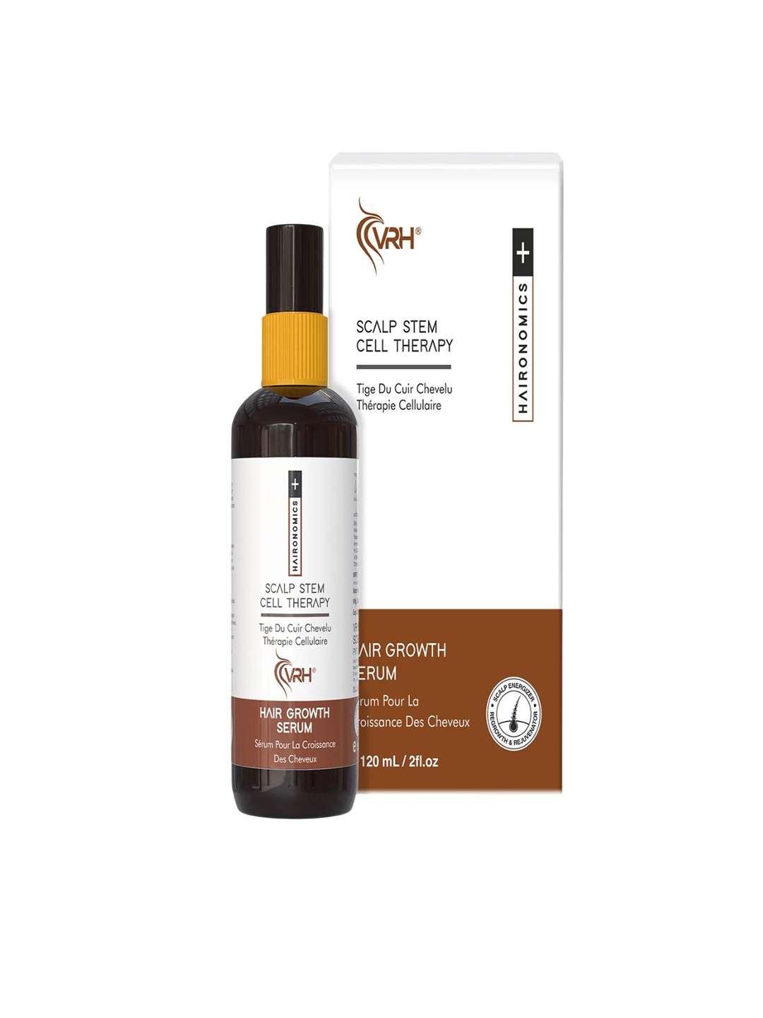 

VRH Keratin Hair Growth Serum - 120 ml, White