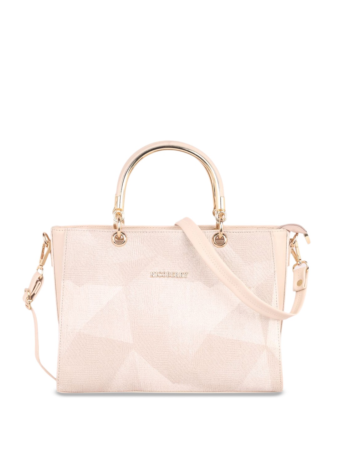 

Nicoberry Bowling Handheld Bag, Beige