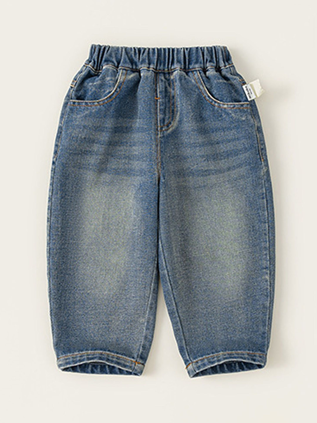 

LULU & SKY Boys Heavy Fade Jeans, Blue