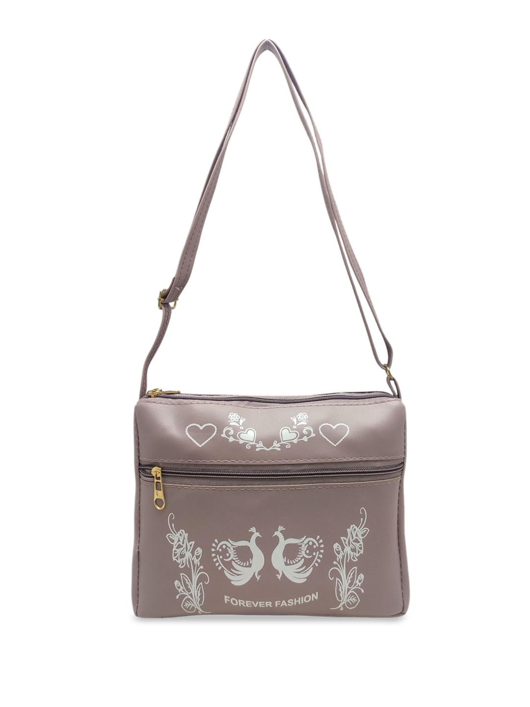 

Esmoda PU Sling Bag, Lavender