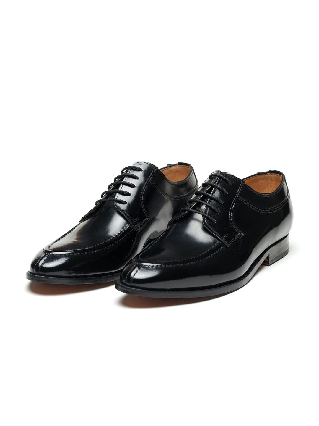 

3DM Lifestyle Men Leather Formal Derbys, Black
