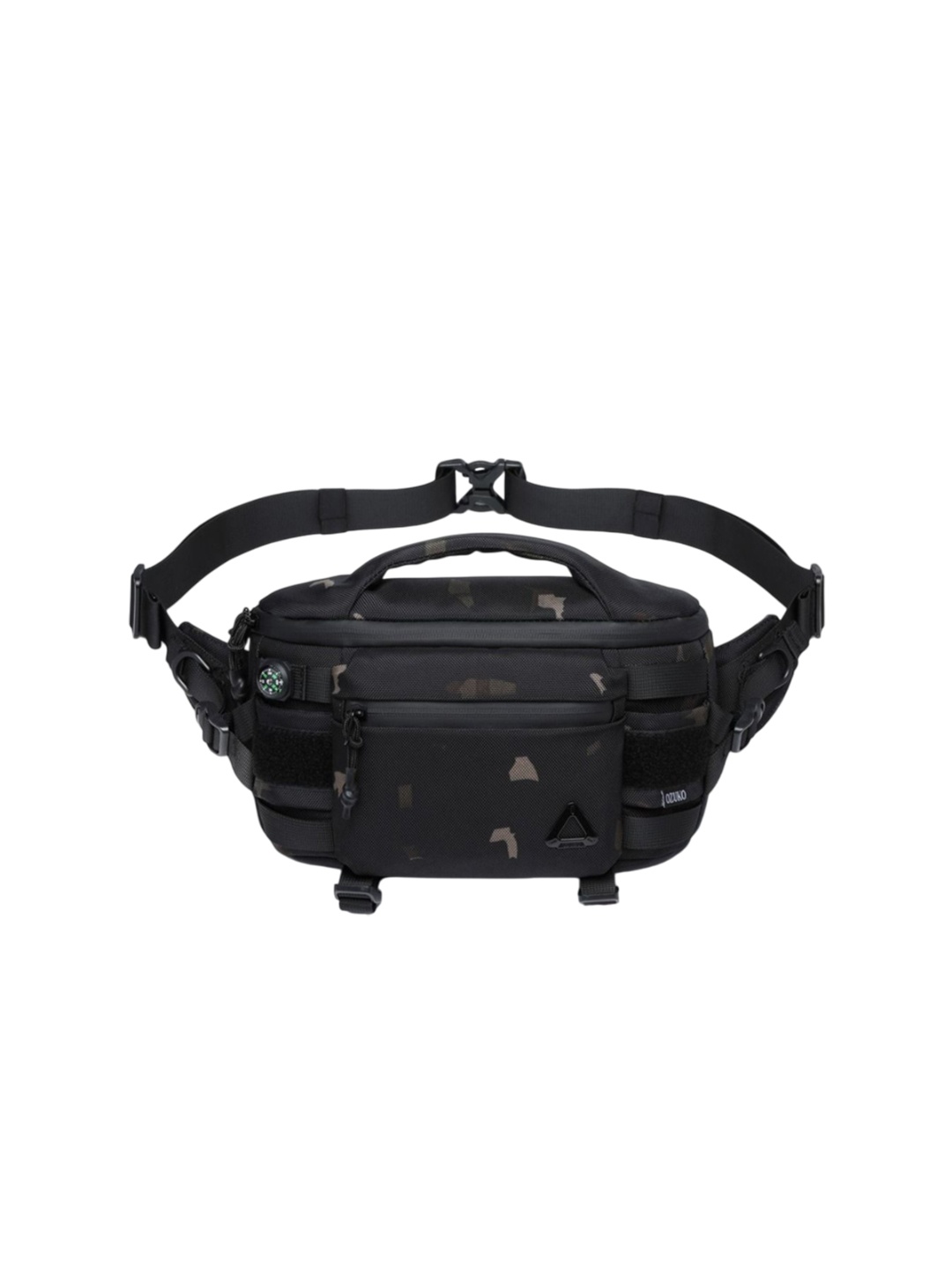 

OZUKO URBANAXIS Range Camo Water Proof One Size Waist Bag, Black