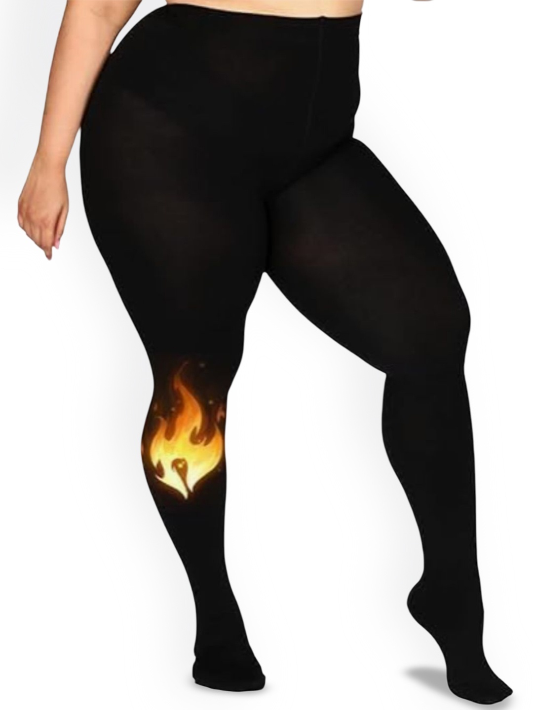 

Curves By ZeroKaata Women Dual Tone Translucent Thermal Bottom, Black