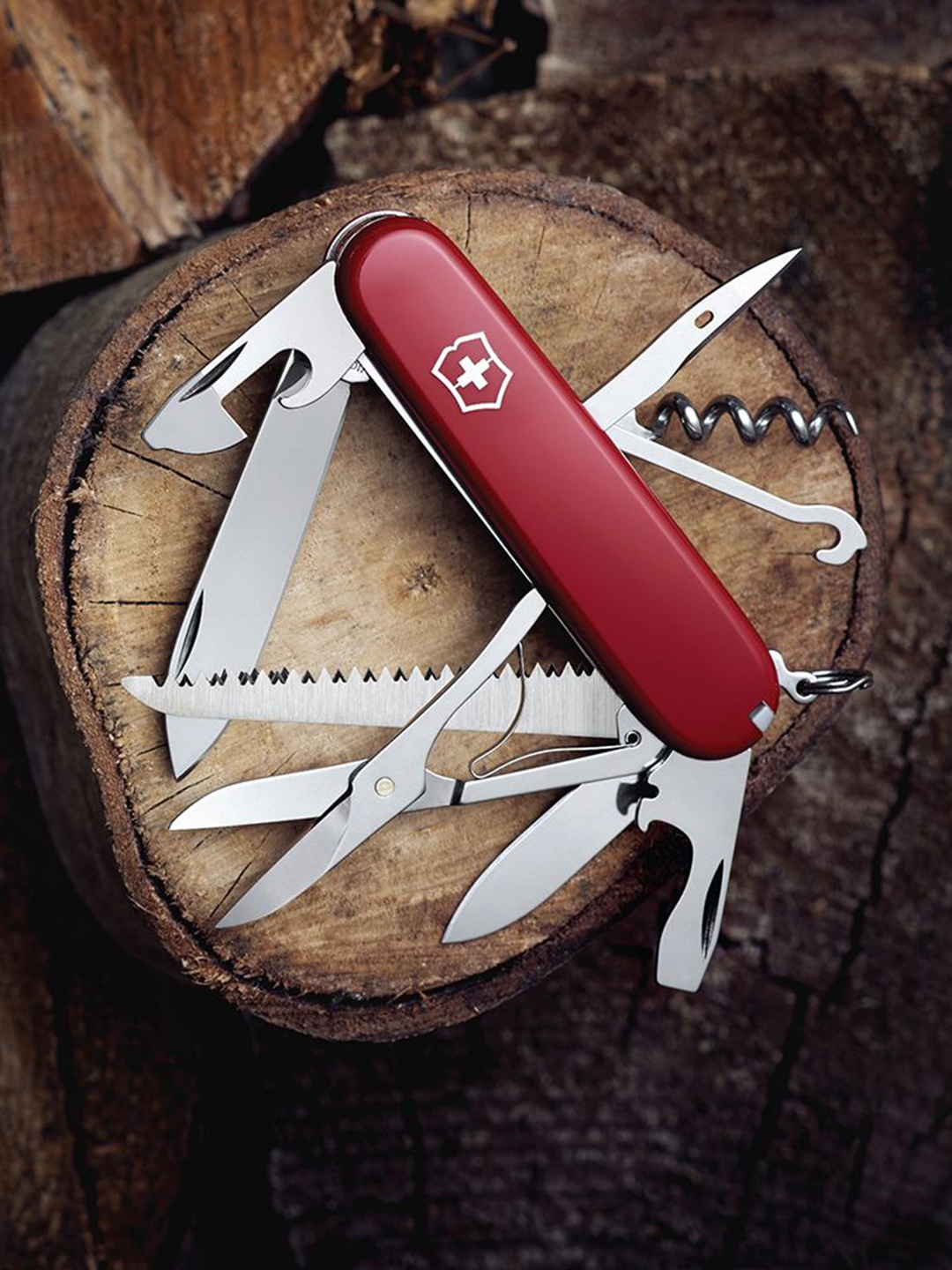 

Victorinox Foldable Swiss Knives Travel Accessory, Red