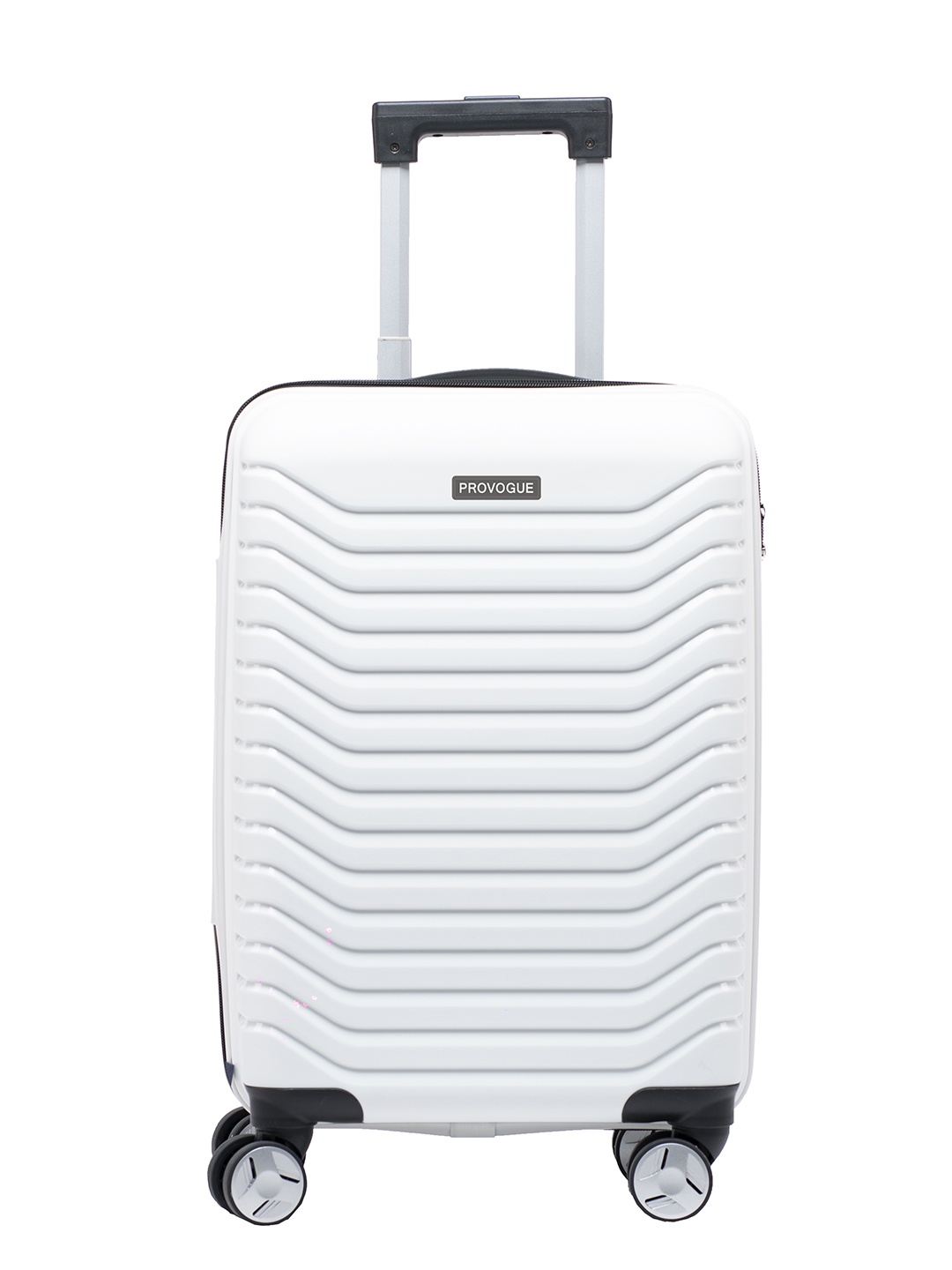

Provogue Hard-Sided Cabin Trolley Suitcase, White