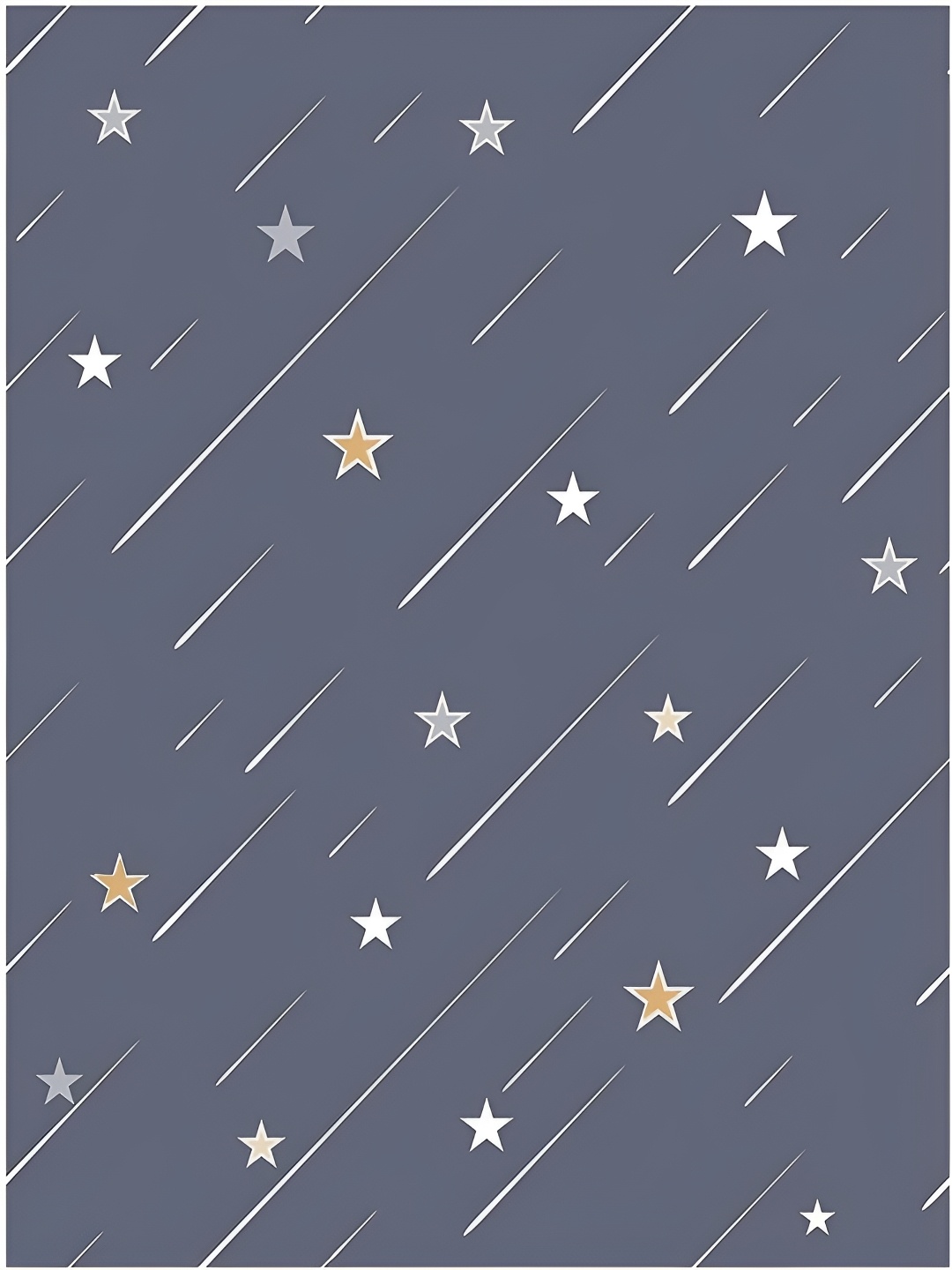 

ANNA CREATIONS Grey & White Printed Self-Adhesive Waterproof Wallpaper