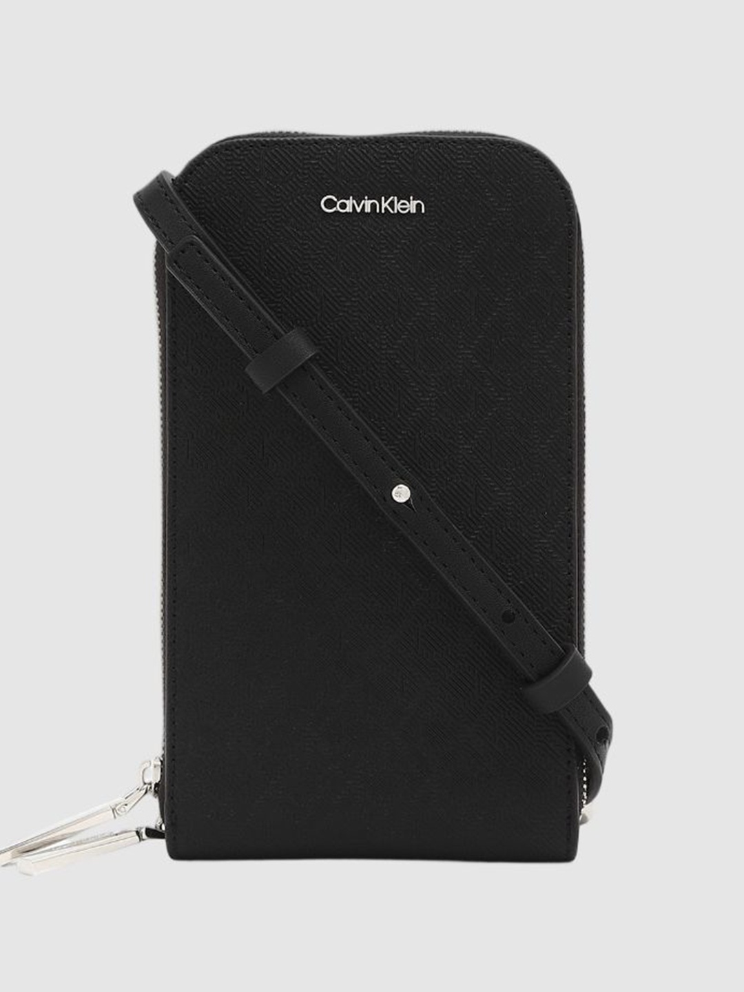 

Calvin Klein Women Printed Brand Logo Clutch, Black