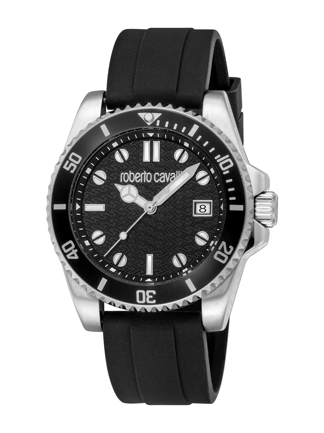 

Roberto Cavalli Men Dial & Straps Analogue Automatic Watch RC5G129P0025, Black