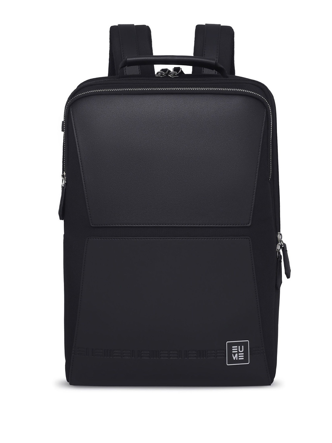 

EUME Unisex Padded Backpacks, Black
