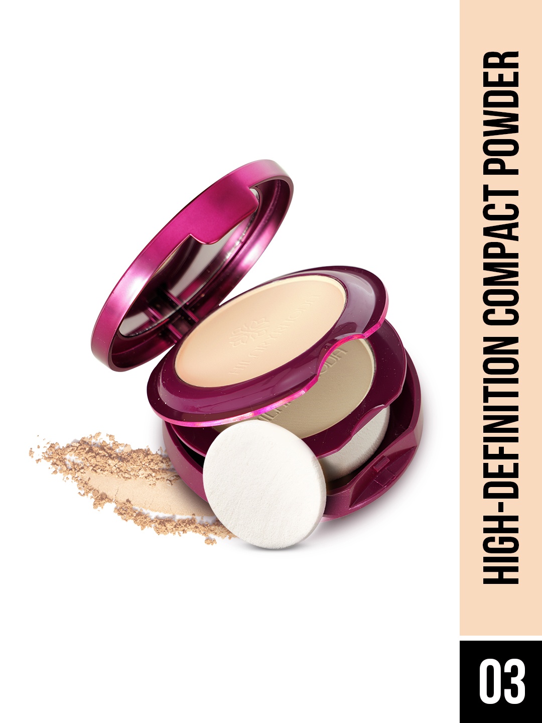 

Hilary Rhoda 2 In 1 Pressed Matte Compact Powder -18Gm Buff Beige