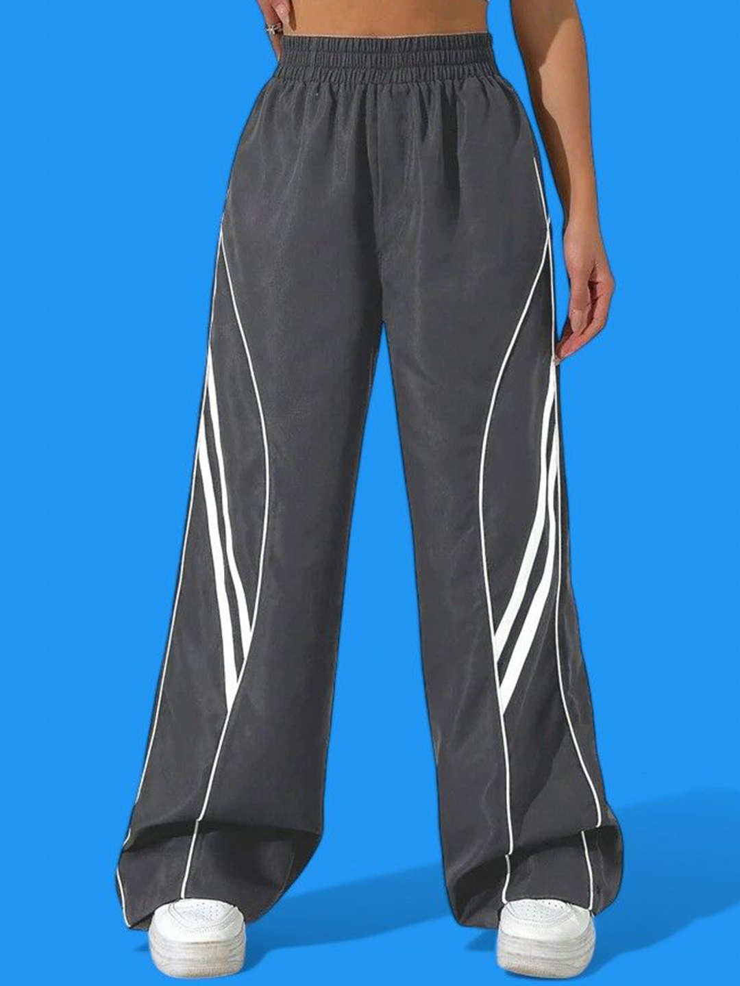 

TABADTOD Women Relaxed Loose Fit Easy Wash Joggers Trousers, Grey