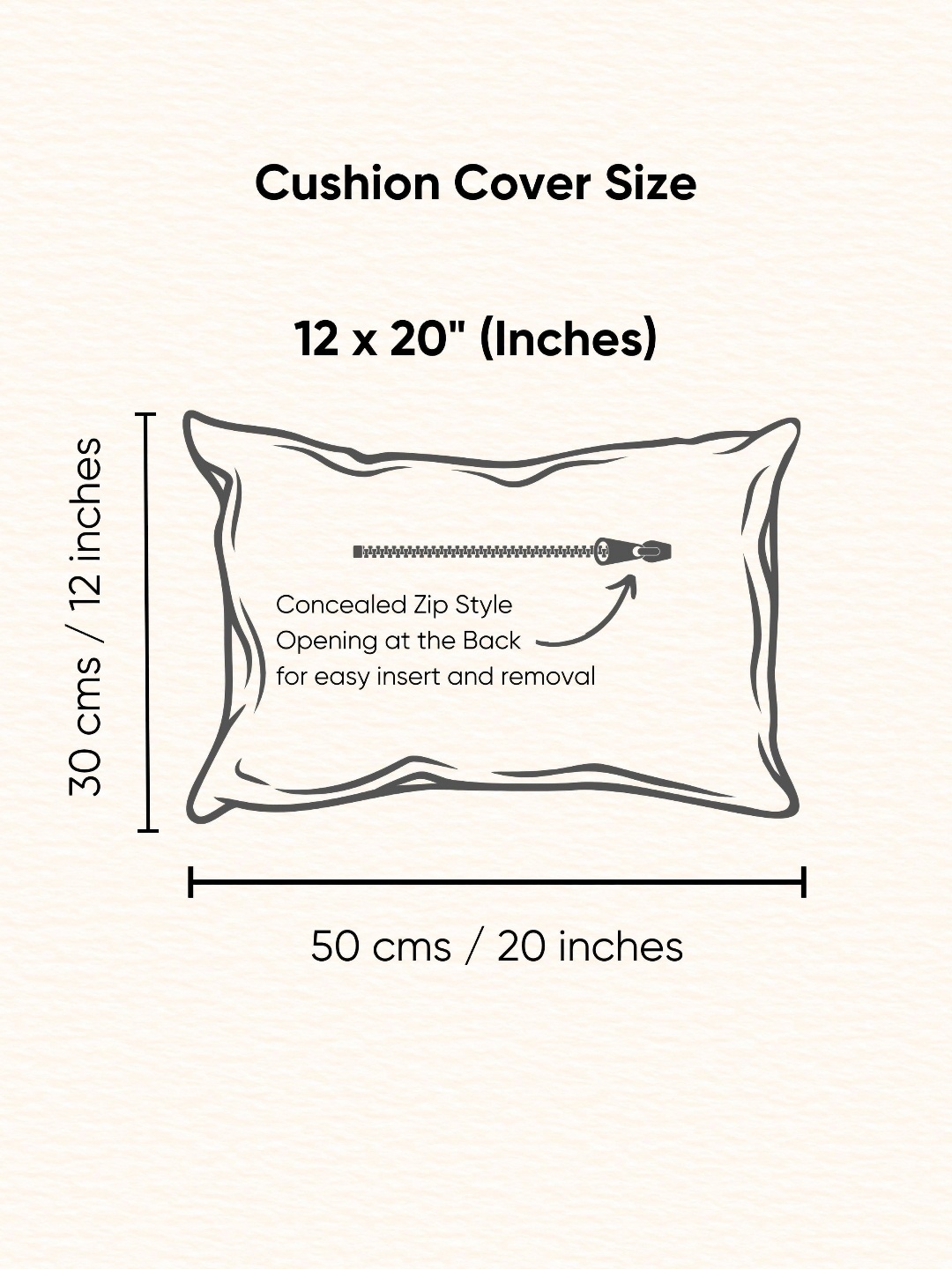 

LUSHLYF Dream Tufted Cream 2 Pieces Geometric Textured Cotton Rectangle Cushion Covers