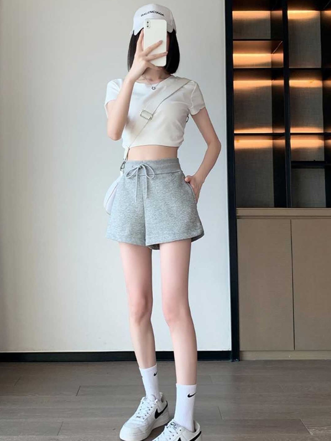 

StyleCast Women Akron Metro Shorts, Grey