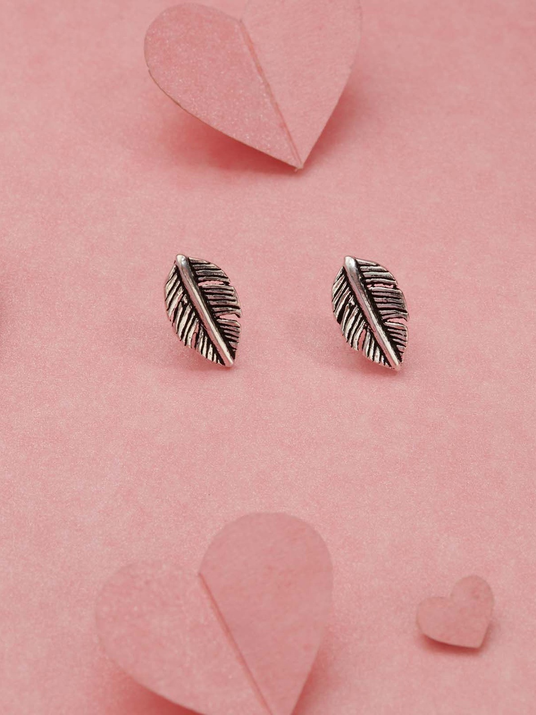 

Gargi by P. N. Gadgil & Sons 92.5 Sterling Silver Contemporary Studs