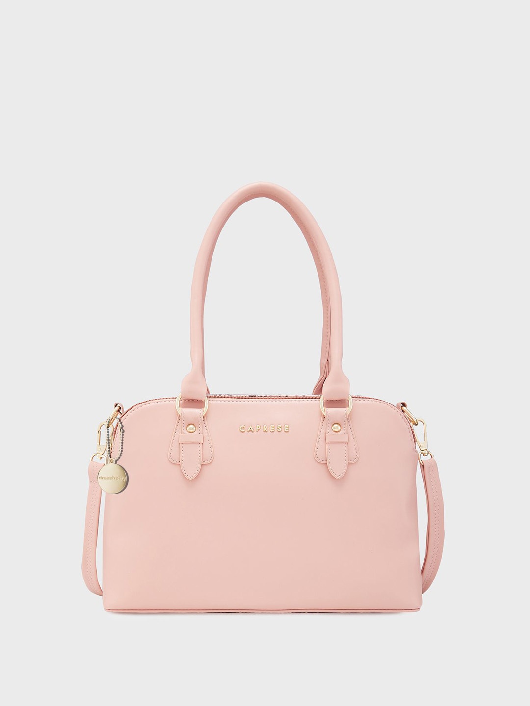 

DressBerry X CAPRESE Structured Shoulder Bag, Pink