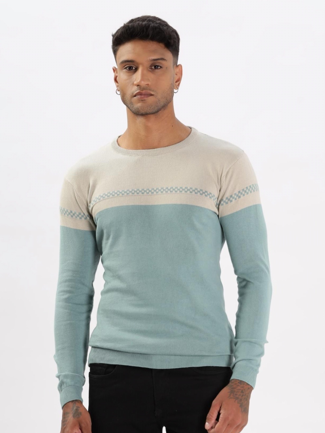 

COLOR HUNT Men T-shirt, Sea green