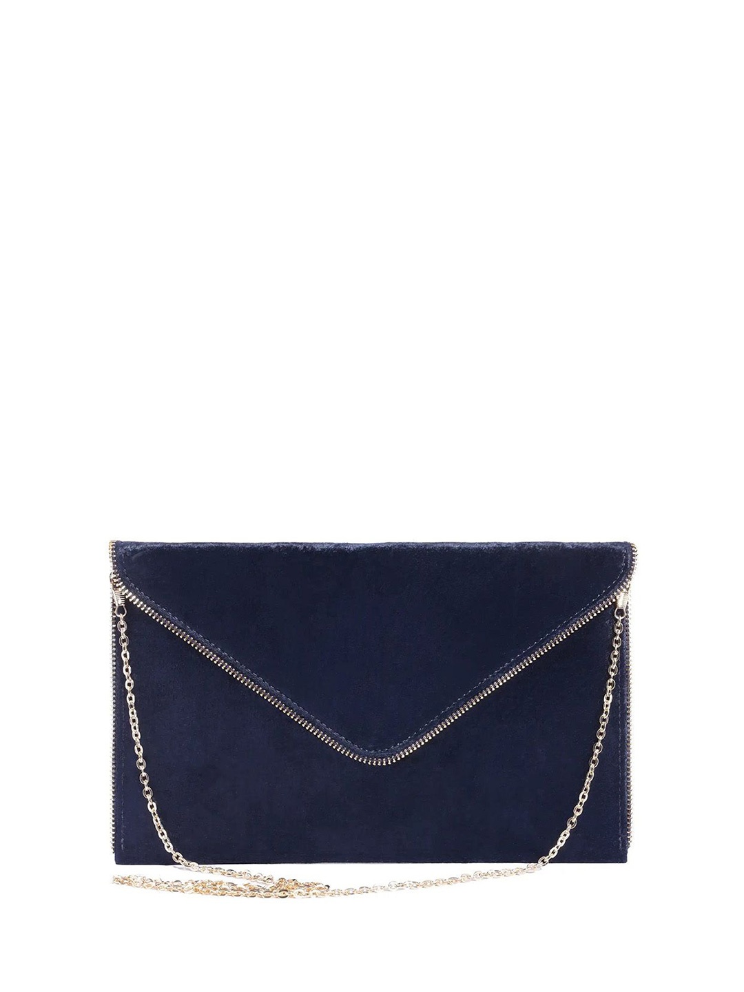 

RAREISM Leather Purse Clutch, Navy blue