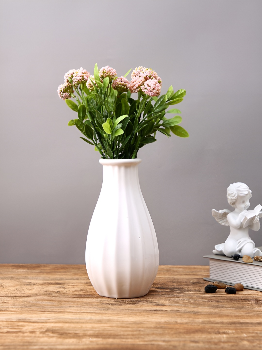 

Myntra Elegant Homes Peach 2 Pieces Cherry Blossom Artificial Flower