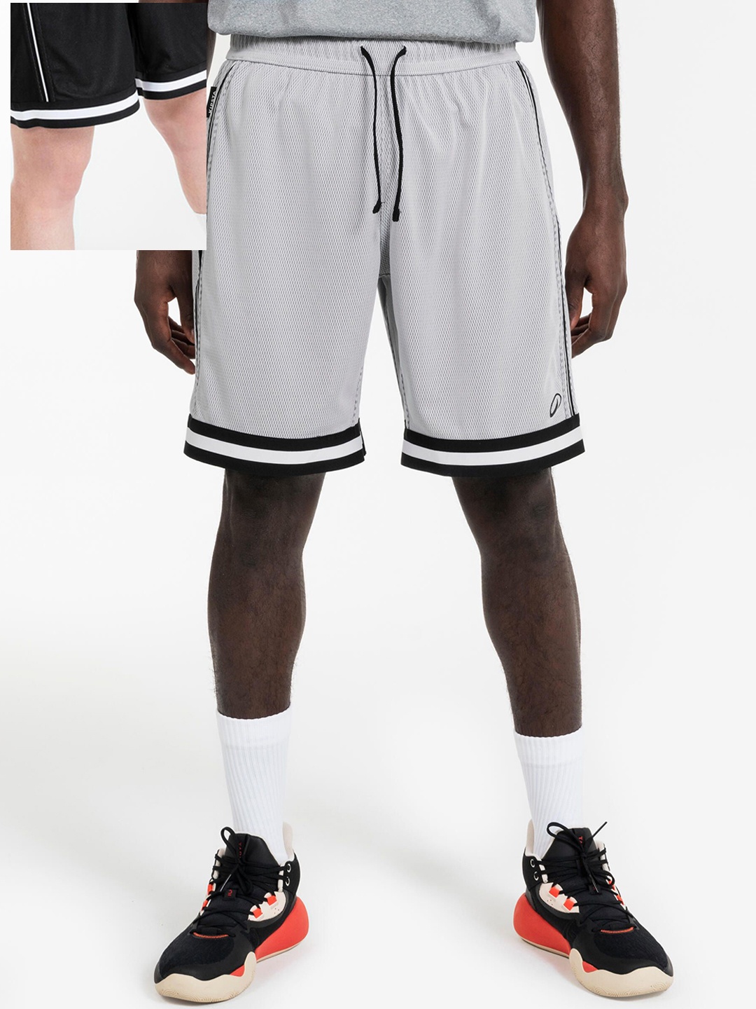 

Tarmak By Decathlon Adult 2-Way Sleeveless Reversible Basketball Shorts, White