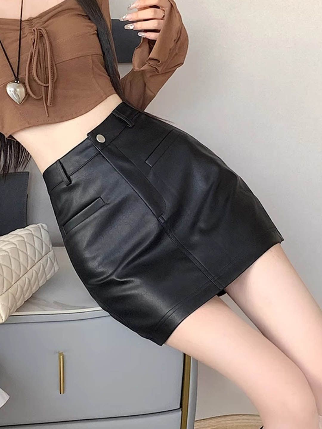 

StyleCast Mini Pencil Skirt, Black
