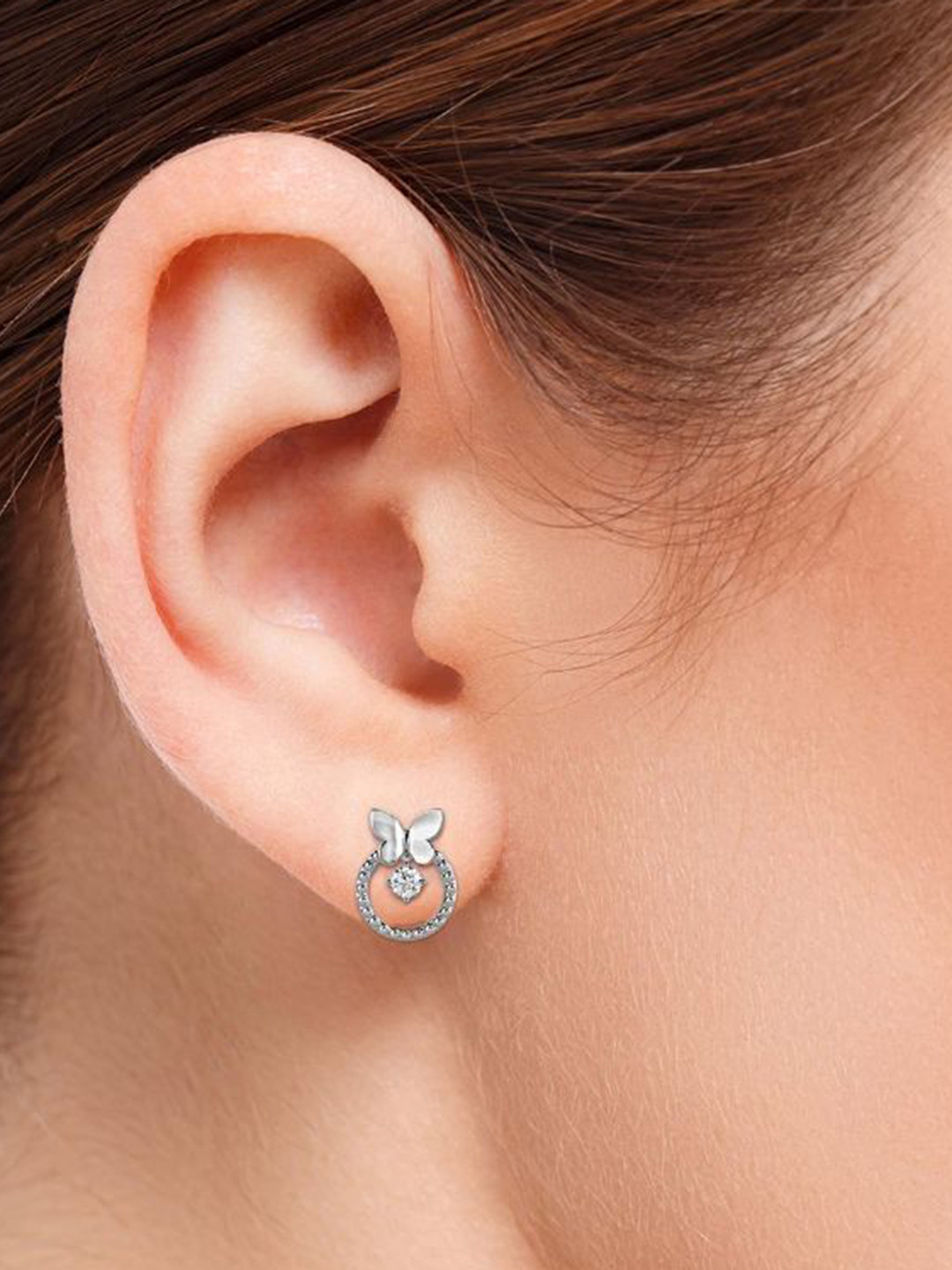 

Emori Radiant Butterfly Lab Grown Diamond Earrings, White