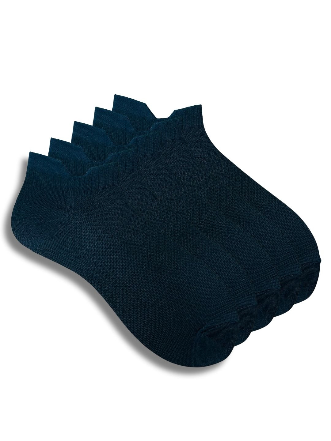 

HRX by Hrithik Roshan Unisex Pack Of 5 Ankle-Length Compression Socks, Black