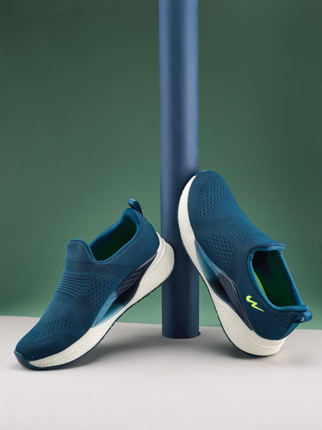 

Campus Men Slip-On Sneakers, Blue