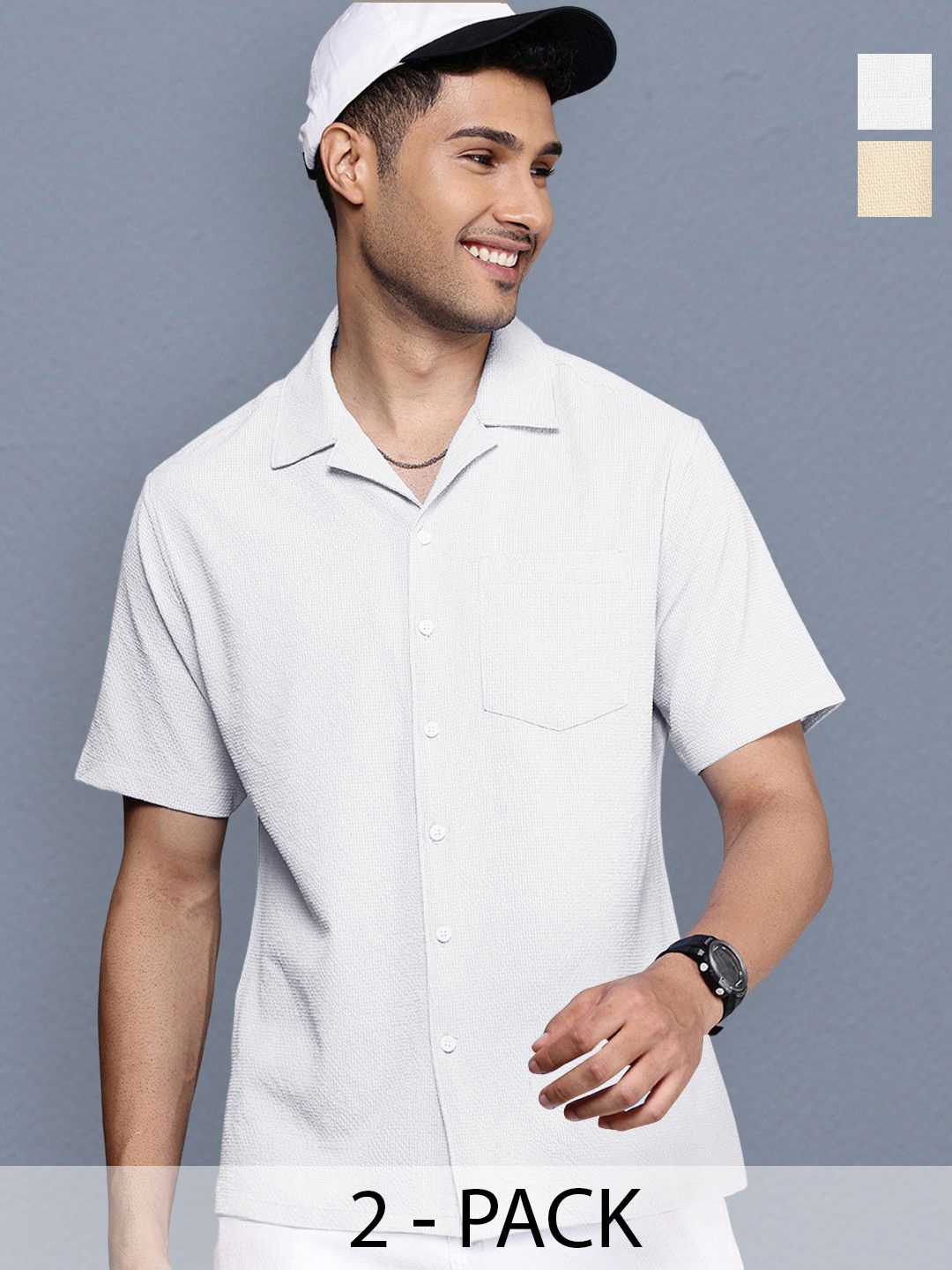 

Moda Rapido Men Standard Opaque Casual Shirt, Multi