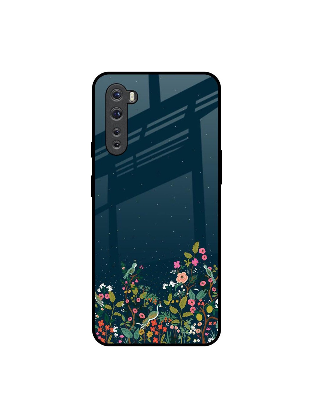 

QRIOH Small Garden Printed OnePlus Nord Back Case, Green