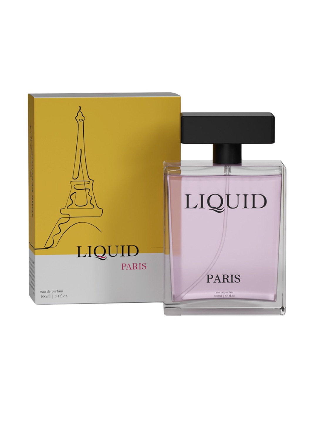 

Liquid Perfumes Women Paris Long lasting Eau De Parfum - 100 ml, Pink